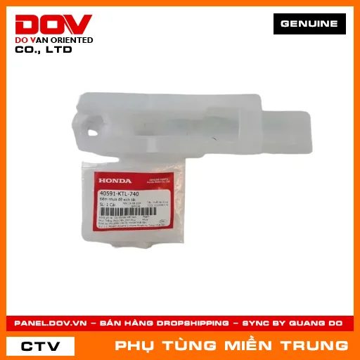 ĐỆM NHỰA ĐỠ XÍCH TẢI HONDA CHÍNH HÃNG (MÃ: 40591KTL740) — 40591KTL740