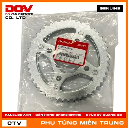 NHÔNG TẢI SAU HONDA CHÍNH HÃNG (MÃ: 41200K56V01) — 41200K56V01
