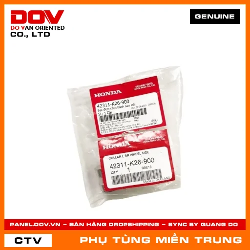 BẠC ĐỆM CÁCH BÁNH SAU TRÁI HONDA CHÍNH HÃNG (MÃ: 42311K26900) — 42311K26900