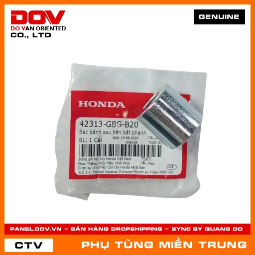 BẠC BÁNH SAU BÊN BÁT PHANH HONDA CHÍNH HÃNG (MÃ: 42313GBGB20) — 42313GBGB20
