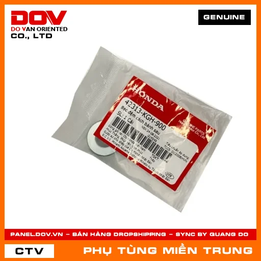 BẠC ĐỆM CÁCH BÁNH SAU HONDA CHÍNH HÃNG (MÃ: 42313KGH900) — 42313KGH900