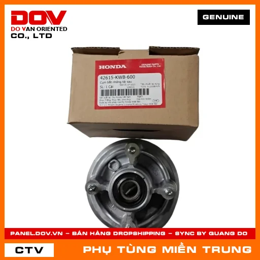 CỤM BẮT NHÔNG TẢI SAU HONDA CHÍNH HÃNG (MÃ: 42615KWB600) — 42615KWB600