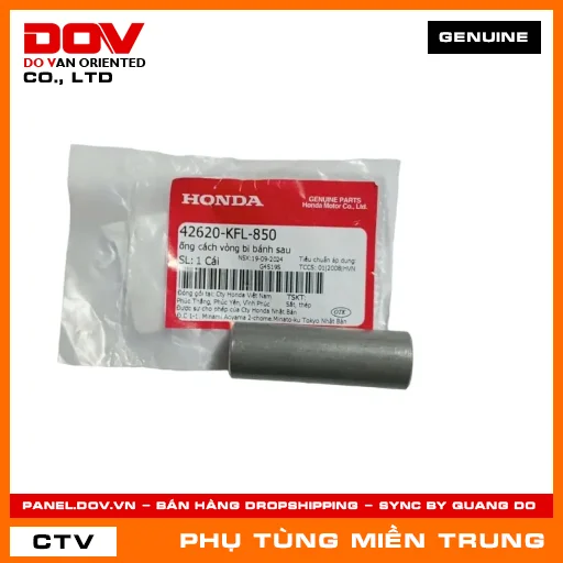 ỐNG CÁCH VÒNG BI BÁNH SAU HONDA CHÍNH HÃNG (MÃ: 42620KFL850) — 42620KFL850