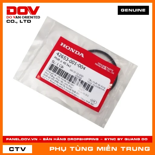 PHỚT O 40.5X2 HONDA CHÍNH HÃNG (MÃ: 42653001004) — 42653001004