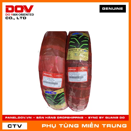 LỐP SAU (90/90-14M/C 46P) (IRC) HONDA CHÍNH HÃNG (MÃ: 42711KVGV41) — 42711KVGV41