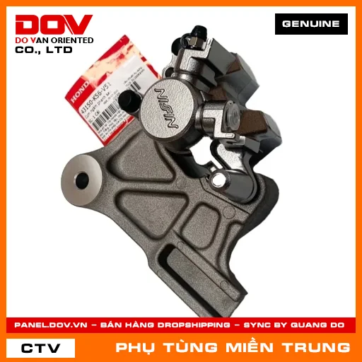 CỤM NGÀM PHANH SAU HONDA CHÍNH HÃNG (MÃ: 43150K56V51) — 43150K56V51