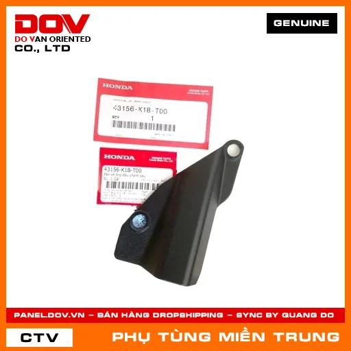 BẢO VỆ ỐNG DẦU PHANH SAU HONDA CHÍNH HÃNG (MÃ: 43156K1BT00) — 43156K1BT00