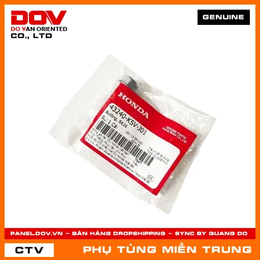 BULÔNG, 8X26 HONDA CHÍNH HÃNG (MÃ: 43240KSVJ01) — 43240KSVJ01