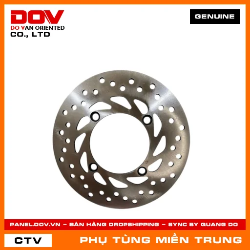 ĐĨA PHANH SAU HONDA CHÍNH HÃNG (MÃ: 43251K0RV11) — 43251K0RV11