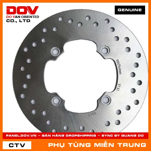 ĐĨA PHANH SAU HONDA CHÍNH HÃNG (MÃ: 43251K40F01) — 43251K40F01