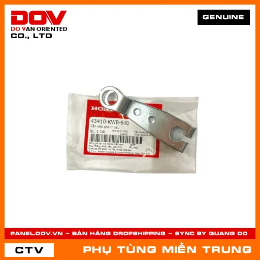CẦN KÉO PHANH SAU HONDA CHÍNH HÃNG (MÃ: 43410KWB600) — 43410KWB600