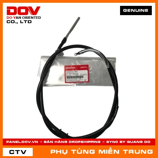 DÂY 2 KẾT NỐI PHANH SAU HONDA CHÍNH HÃNG (MÃ: 43450K12901) — 43450K12901