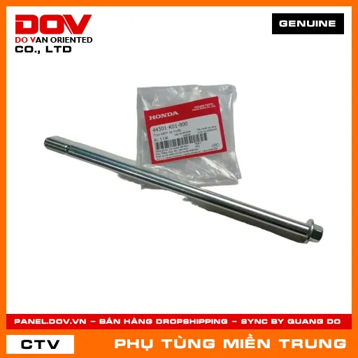 TRỤC BÁNH XE TRƯỚC HONDA CHÍNH HÃNG (MÃ: 44301K01900) — 44301K01900
