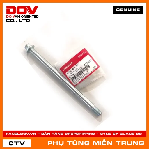 TRỤC BÁNH XE TRƯỚC HONDA CHÍNH HÃNG (MÃ: 44301K56N00) — 44301K56N00
