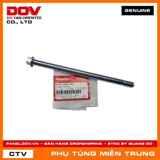TRỤC BÁNH XE TRƯỚC HONDA CHÍNH HÃNG (MÃ: 44301KANT40) — 44301KANT40