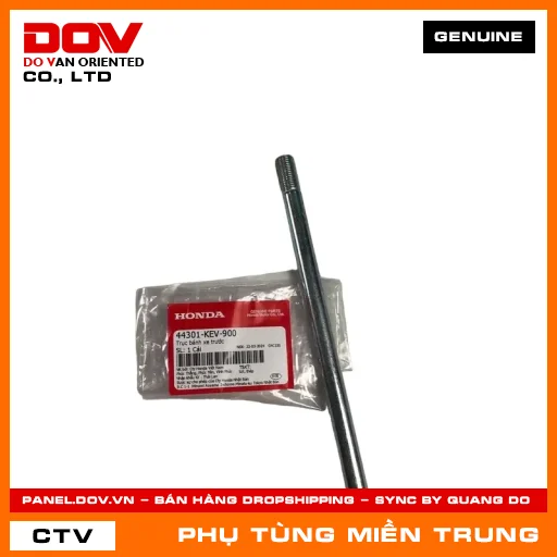 TRỤC BÁNH XE TRƯỚC HONDA CHÍNH HÃNG (MÃ: 44301KEV900) — 44301KEV900