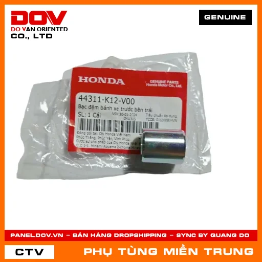 BẠC ĐỆM BÁNH XE TRƯỚC BÊN TRÁI HONDA CHÍNH HÃNG (MÃ: 44311K12V00) — 44311K12V00