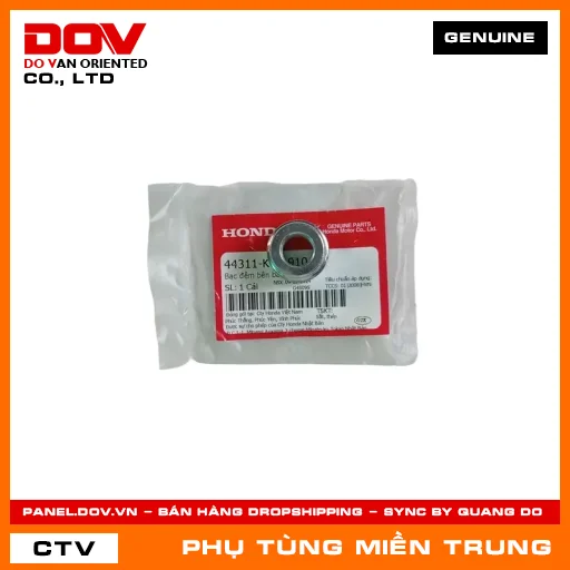 BẠC ĐỆM BÊN BÁNH TRƯỚC HONDA CHÍNH HÃNG (MÃ: 44311KVB910) — 44311KVB910