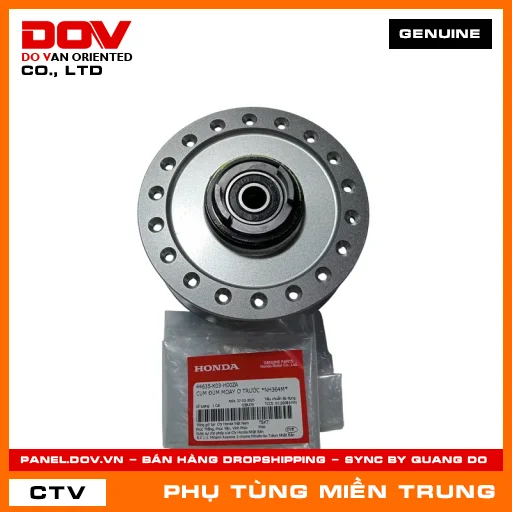 CỤM ĐÙM MOAY Ơ TRƯỚC *NH364M* HONDA CHÍNH HÃNG (MÃ: 44635K03H00ZA) — 44635K03H00ZA