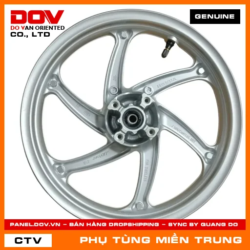 CỤM VÀNH & MOAY Ơ TRƯỚC *NH146M* HONDA CHÍNH HÃNG (MÃ: 44650K44V00ZA) — 44650K44V00ZA