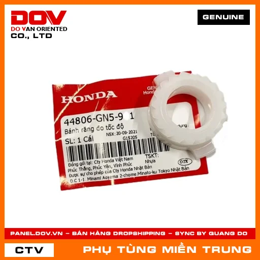 BÁNH RĂNG ĐO TỐC ĐỘ HONDA CHÍNH HÃNG (MÃ: 44806GN5901) — 44806GN5901