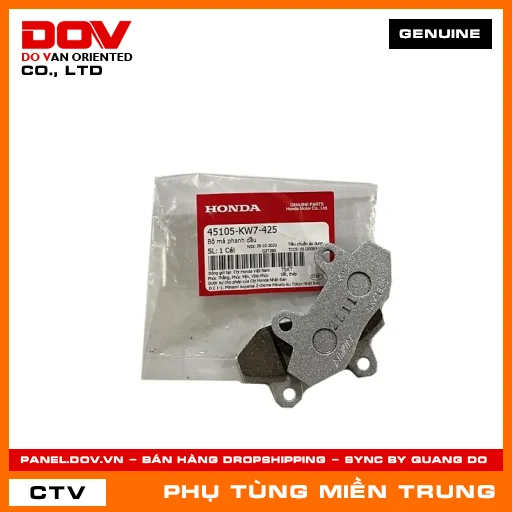 BỘ MÁ PHANH DẦU HONDA CHÍNH HÃNG (MÃ: 45105KW7425) — 45105KW7425