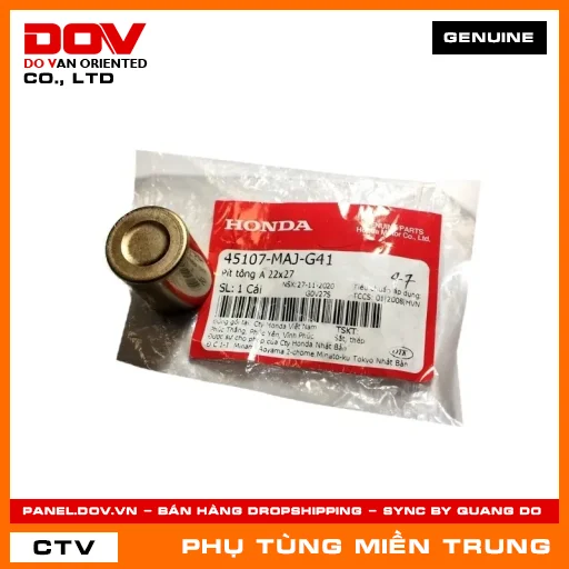 PÍT TÔNG A 22X27 HONDA CHÍNH HÃNG (MÃ: 45107MAJG41) — 45107MAJG41