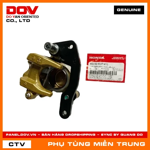CỤM NGÀM PHANH TRƯỚC BÊN TRÁI HONDA CHÍNH HÃNG (MÃ: 45150K1FV11) — 45150K1FV11