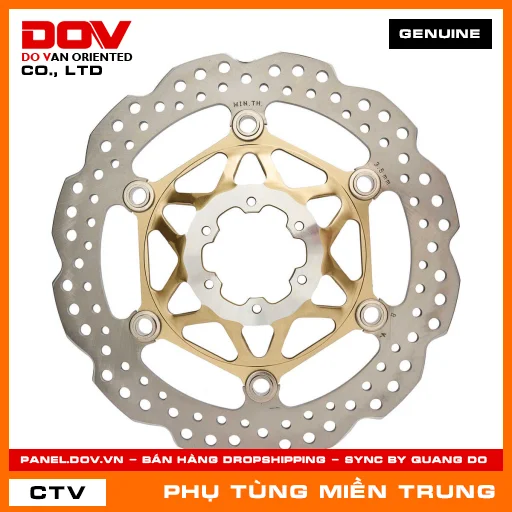 ĐĨA PHANH TRƯỚC TRÁI HONDA CHÍNH HÃNG (MÃ: 45220MJPG61) — 45220MJPG61