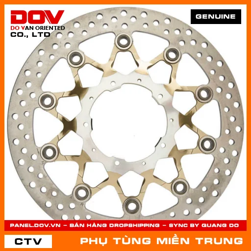 ĐĨA PHANH TRƯỚC TRÁI HONDA CHÍNH HÃNG (MÃ: 45220MKFD61) — 45220MKFD61