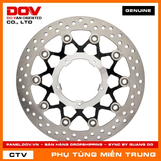 ĐĨA PHANH TRƯỚC TRÁI HONDA CHÍNH HÃNG (MÃ: 45220MKJD01) — 45220MKJD01