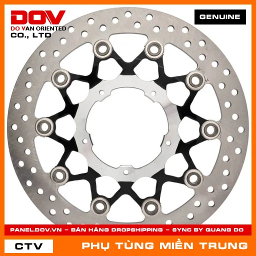 ĐĨA PHANH TRƯỚC TRÁI HONDA CHÍNH HÃNG (MÃ: 45220MKJE51) — 45220MKJE51