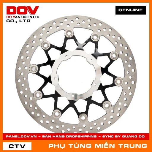 ĐĨA PHANH TRƯỚC TRÁI HONDA CHÍNH HÃNG (MÃ: 45220MKRD11) — 45220MKRD11