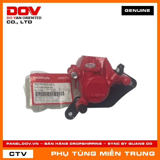 CỤM NGÀM PHANH DẦU HONDA CHÍNH HÃNG (MÃ: 45250K57A61) — 45250K57A61