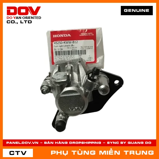 CỤM NGÀM PHANH DẦU HONDA CHÍNH HÃNG (MÃ: 45250KWWB12) — 45250KWWB12