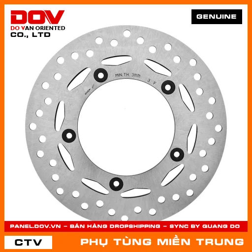 ĐĨA PHANH TRƯỚC HONDA CHÍNH HÃNG (MÃ: 45251K0G901) — 45251K0G901