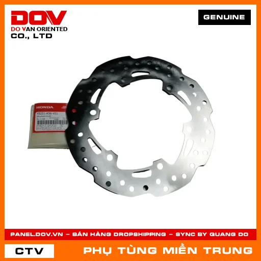 ĐĨA PHANH TRƯỚC HONDA CHÍNH HÃNG (MÃ: 45251K56V51) — 45251K56V51