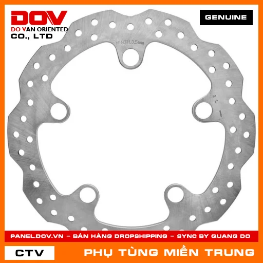 ĐĨA PHANH TRƯỚC HONDA CHÍNH HÃNG (MÃ: 45251K94T01) — 45251K94T01
