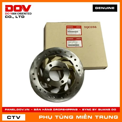 ĐĨA PHANH TRƯỚC HONDA CHÍNH HÃNG (MÃ: 45251KPH951) — 45251KPH951