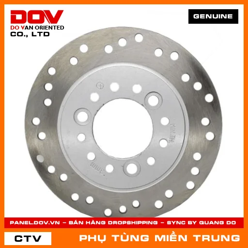ĐĨA PHANH TRƯỚC TRÁI HONDA CHÍNH HÃNG (MÃ: 45351GW3980) — 45351GW3980