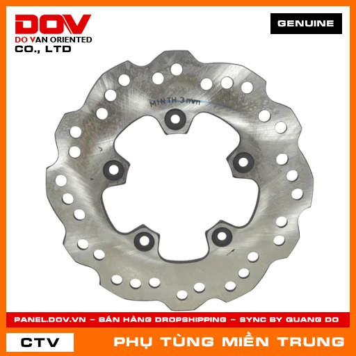 ĐĨA PHANH TRƯỚC HONDA CHÍNH HÃNG (MÃ: 45351K59A71) — 45351K59A71
