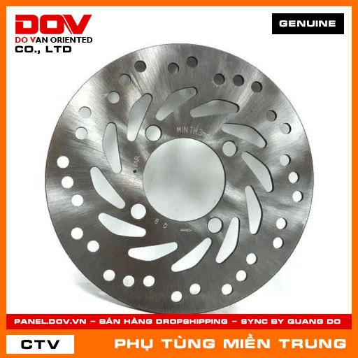 ĐĨA PHANH TRƯỚC TRÁI HONDA CHÍNH HÃNG (MÃ: 45351KVBS02) — 45351KVBS02