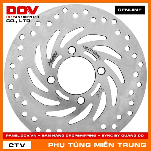 ĐĨA PHANH TRƯỚC HONDA CHÍNH HÃNG (MÃ: 45351KVG901) — 45351KVG901