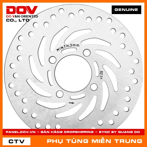 ĐĨA PHANH TRƯỚC HONDA CHÍNH HÃNG (MÃ: 45351KZL931) — 45351KZL931
