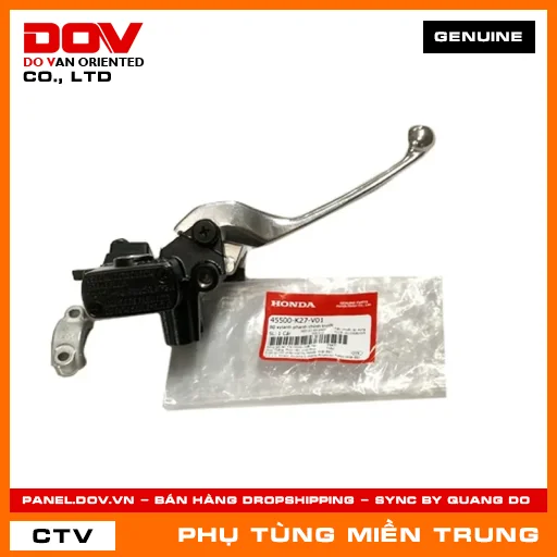 BỘ XYLANH PHANH CHÍNH TRƯỚC HONDA CHÍNH HÃNG (MÃ: 45500K27V01) — 45500K27V01