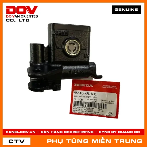 CỤM XYLANH PHANH CHÍNH HONDA CHÍNH HÃNG (MÃ: 45510KFLD31) — 45510KFLD31