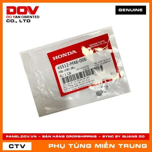 NẮP CHẮN DẦU HONDA CHÍNH HÃNG (MÃ: 45512MA6006) — 45512MA6006
