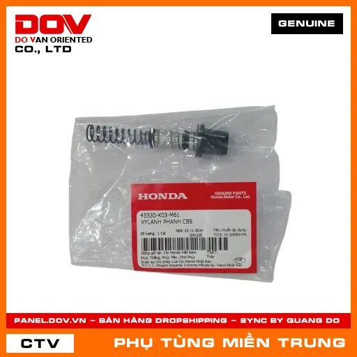 XYLANH PHANH CBS HONDA CHÍNH HÃNG (MÃ: 45530K03M61) — 45530K03M61