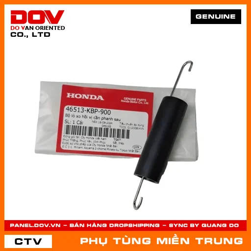 BỘ LÒ XO HỒI VỊ CẦN PHANH SAU HONDA CHÍNH HÃNG (MÃ: 46513KBP900) — 46513KBP900