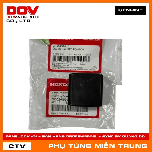 CAO SU GIÁ TREO ĐỘNG CƠ HONDA CHÍNH HÃNG (MÃ: 50352K59A10) — 50352K59A10